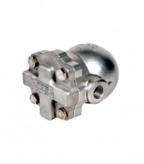 Purgador de boya inoxidable conexiones roscadas PN-16