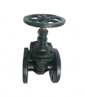 V. Compuerta cierre metal/metal bronce husillo fijo bridas pn-16 (uso naval)