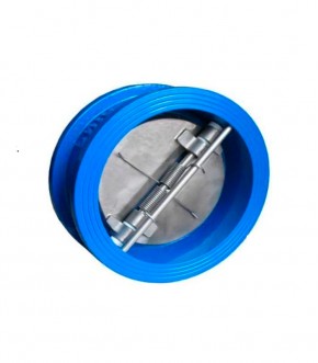 Válvula de retención de doble plato PN16 Wafer PN-10/16